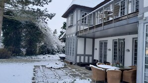 Villa, 5 Bedrooms, Accessible, Balcony | Outdoor dining - Copenhagen Denmark by the Sea Villa Solrød Strand (Solrod Strand)