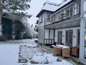Villa, 5 Bedrooms, Accessible, Balcony | Outdoor dining - Copenhagen Denmark by the Sea Villa Solrød Strand (Solrod Strand)