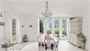 Villa, 5 Bedrooms, Accessible, Balcony | Dining room - Copenhagen Denmark by the Sea Villa Solrød Strand (Solrod Strand)
