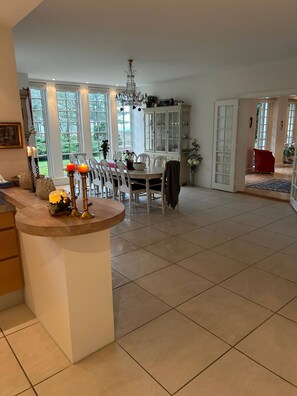 Villa, 5 Bedrooms, Accessible, Balcony | Dining - Copenhagen Denmark by the Sea Villa Solrød Strand (Solrod Strand)