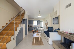 TV connectée, cheminée