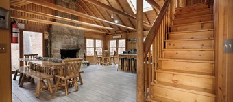 Mountain Lodge Hocking Hills 60 Acre Retreat!