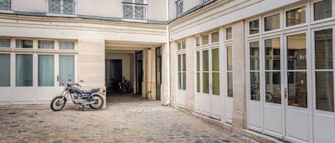 Interior entrance