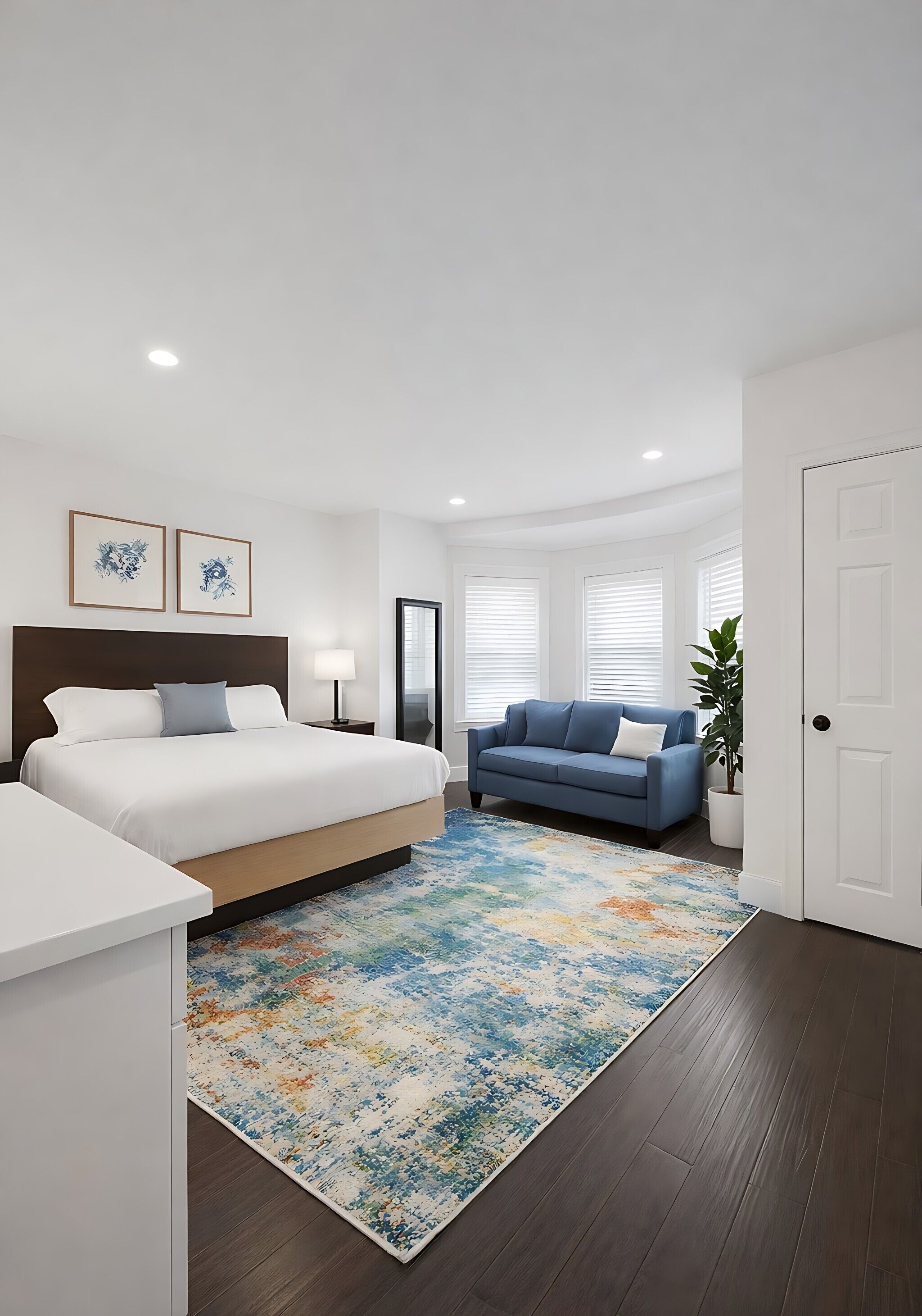 Suíte estúdio superluxo, 1 cama King, para não fumantes, banheiro privativo | Roupas de cama premium