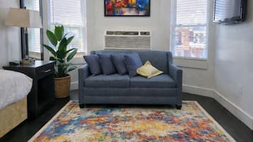 Suíte estúdio superluxo, 1 cama King, para não fumantes, banheiro privativo | Roupas de cama premium