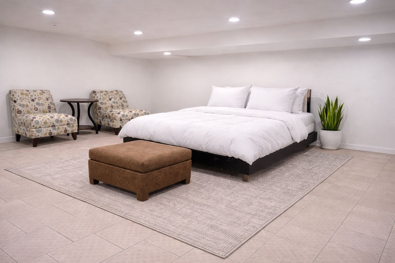 Classic Apartment | Premium bedding, memory-foam beds, individually decorated