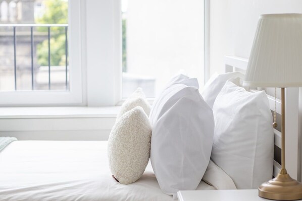 1 bedroom, iron/ironing board, free WiFi, bed sheets - Alexandra Apt - Double Room #6 (Grangemouth)