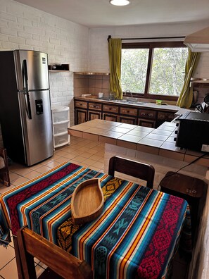 Classic-Apartment, Balkon, Flussblick | Eigene Küche | Kühlschrank, Mikrowelle