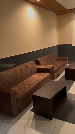 Sala de estar en el lobby