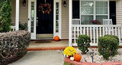 A place to enjoy Winter! nearby Skiing, Famous Christmas lights, Truist Soccer