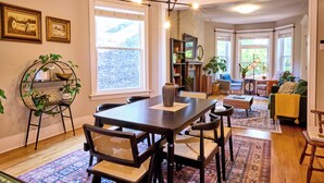 Dining - A chic second-floor plant-filled retreat in Chicago's Logan Square neighborhood. (Chicago)