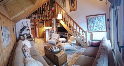 80 M2 apartment rental with ski-in/ski-out service