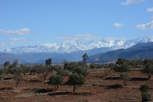 Guest farm with panoramic view of the High Atlas - near Marrakech