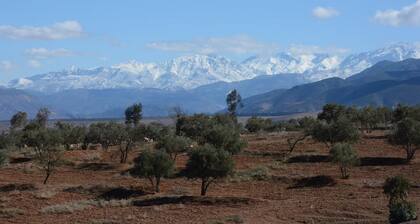 Guest farm with panoramic view of the High Atlas - near Marrakech