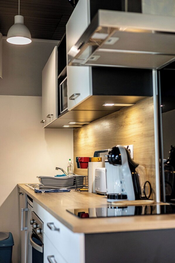 Microwave, oven, stovetop