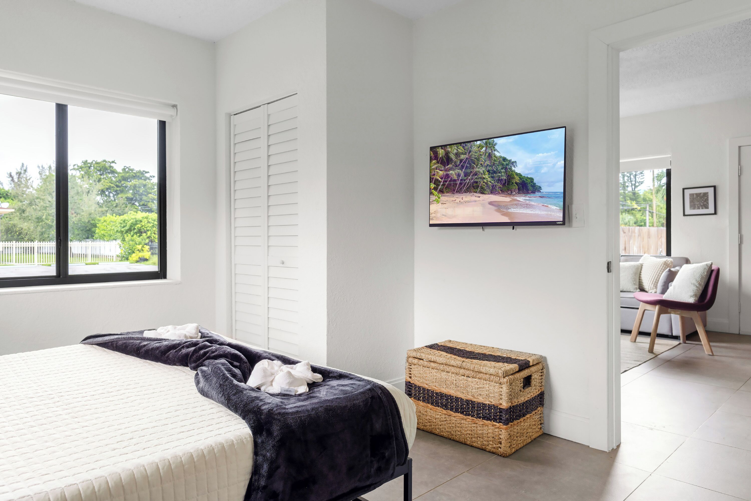 1 bedroom, iron/ironing board, free WiFi, bed sheets