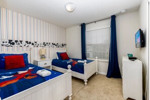 5 makuuhuonetta, silitysrauta/-lauta, ilmainen Wi-Fi, vuodevaatteet