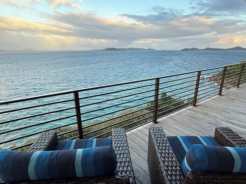 Private Oceanfront Villa for 2 | Plunge Pool | St. John USVI