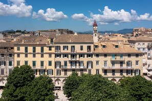 Aerial view - Nafsika's Grande Residence in Corfu Town (Corfu)