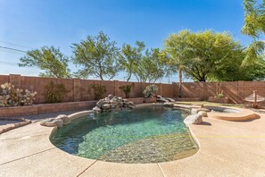 Alberca al aire libre 