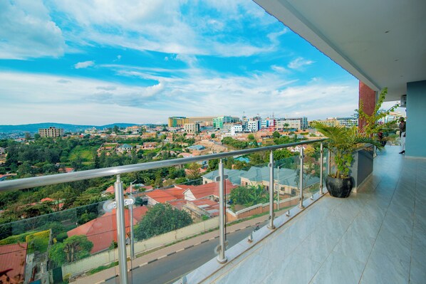 Vue depuis le balcon