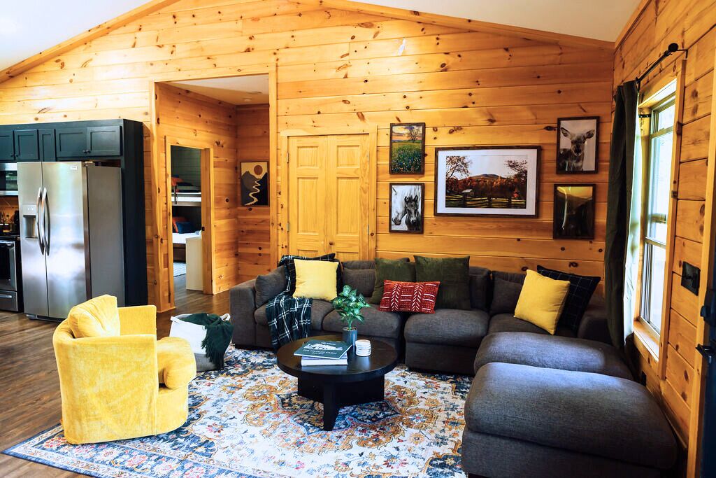 Smart TV, fireplace, video games, table football