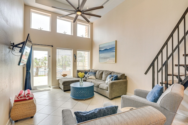 Galveston Vacation Rental | 1BR | 1BA | Stairs Required | 800 Sq Ft