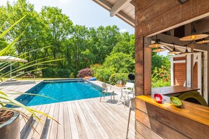Beheizter Pool