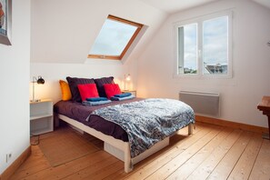 2 chambres, fer et planche Ă repasser, Wi-Fi gratuit, draps fournis