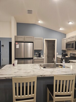Private kitchen - The Villages 2 bed, 2 bath courtyard home. (Wildwood)