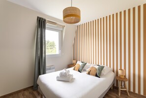 2 Schlafzimmer, Bügeleisen/Bügelbrett, kostenloses WLAN, Bettwäsche