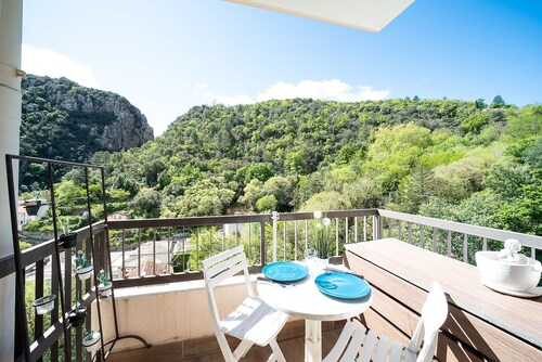 Le Nid des Thermes - Climatisé vue montagne