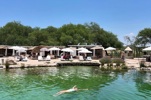 Private beach nearby