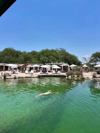 Private beach nearby