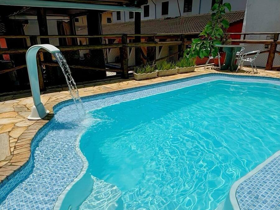 Outdoor pool, open 10:00 AM to 8:00 PM, pool umbrellas