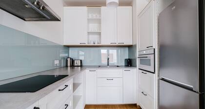 Blueground | Chodov, New build, free parking (PRG-41)