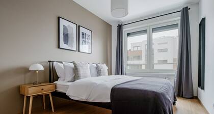 Blueground | Chodov, New build, free parking (PRG-41)