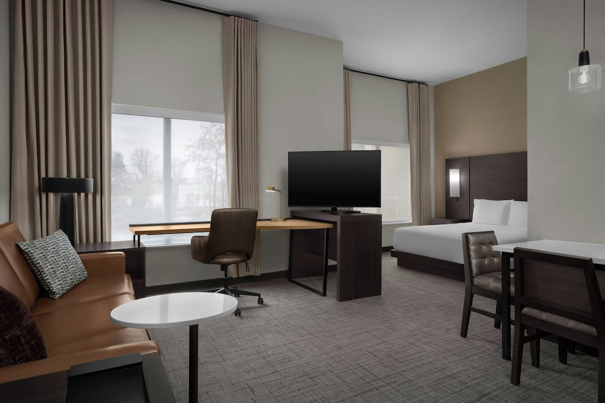 Suite Studio, 1 très grand lit et 1 canapé-lit