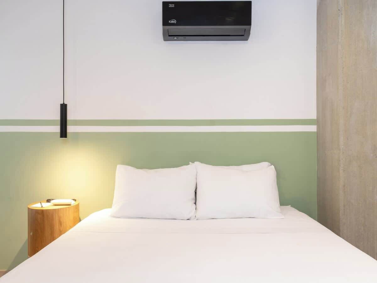 Apartamento, varias camas, balcón, vistas a la ciudad (Ekkos 402) | 3 dormitorios, decoración individual, mobiliario individual