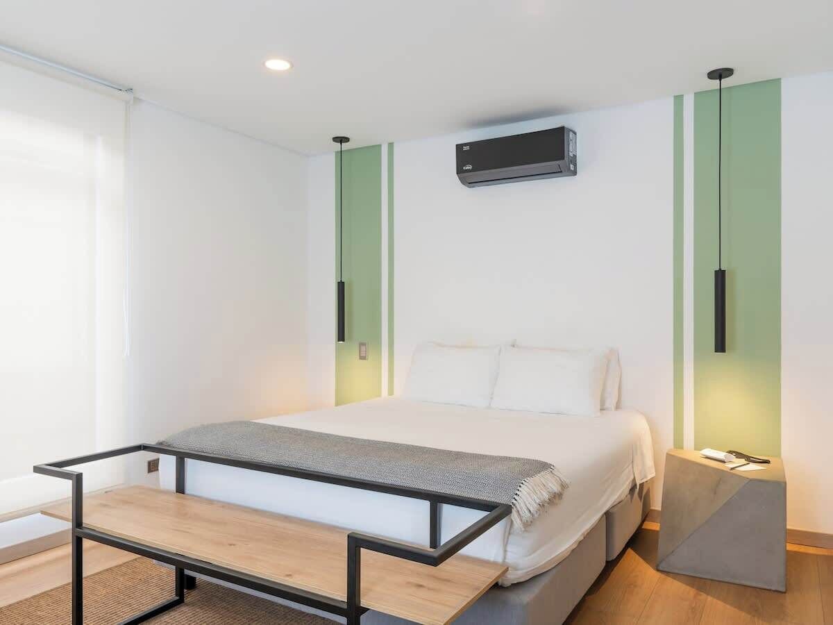 公寓, 多張床, 陽台, 城市景觀 (Ekkos 602) | 3 間臥室、獨特裝潢、布置獨特、床單