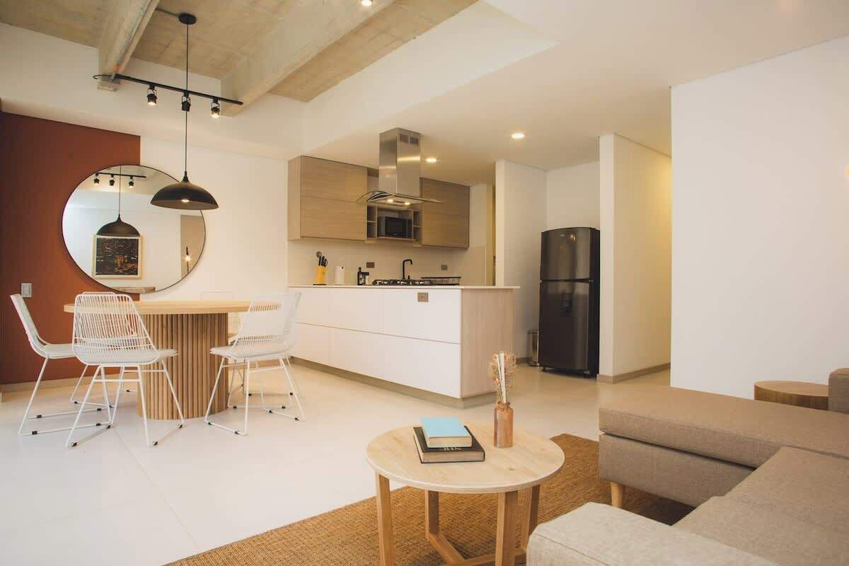 Apartment, Multiple Beds, Balcony, City View (Ekkos 301) | Interior