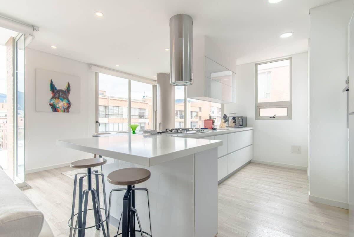 公寓, 多张床, 阳台, 城市景观 (Balcones 501) | 私人厨房 | 茶具/咖啡用具