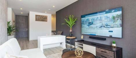 Căn hộ, nhiều giường, ban công, quang cảnh thành phố (Balcones 501) | Khu phòng khách