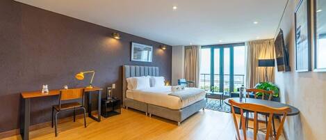 Apartment, 1 Queen Bed with Sofa bed, Balcony, City View (La Primera 416) | 1 bedroom, individually decorated, individually furnished, bed sheets