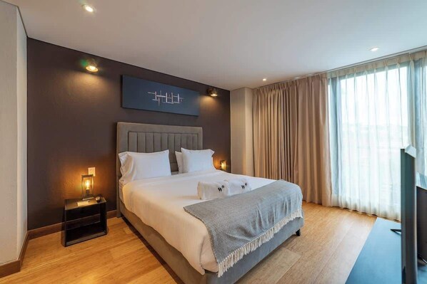 Lägenhet - 1 queensize-säng med bäddsoffa - balkong - utsikt mot staden (La Primera 314) | 1 sovrum, individuell inredning, unika möbler och sängkläder