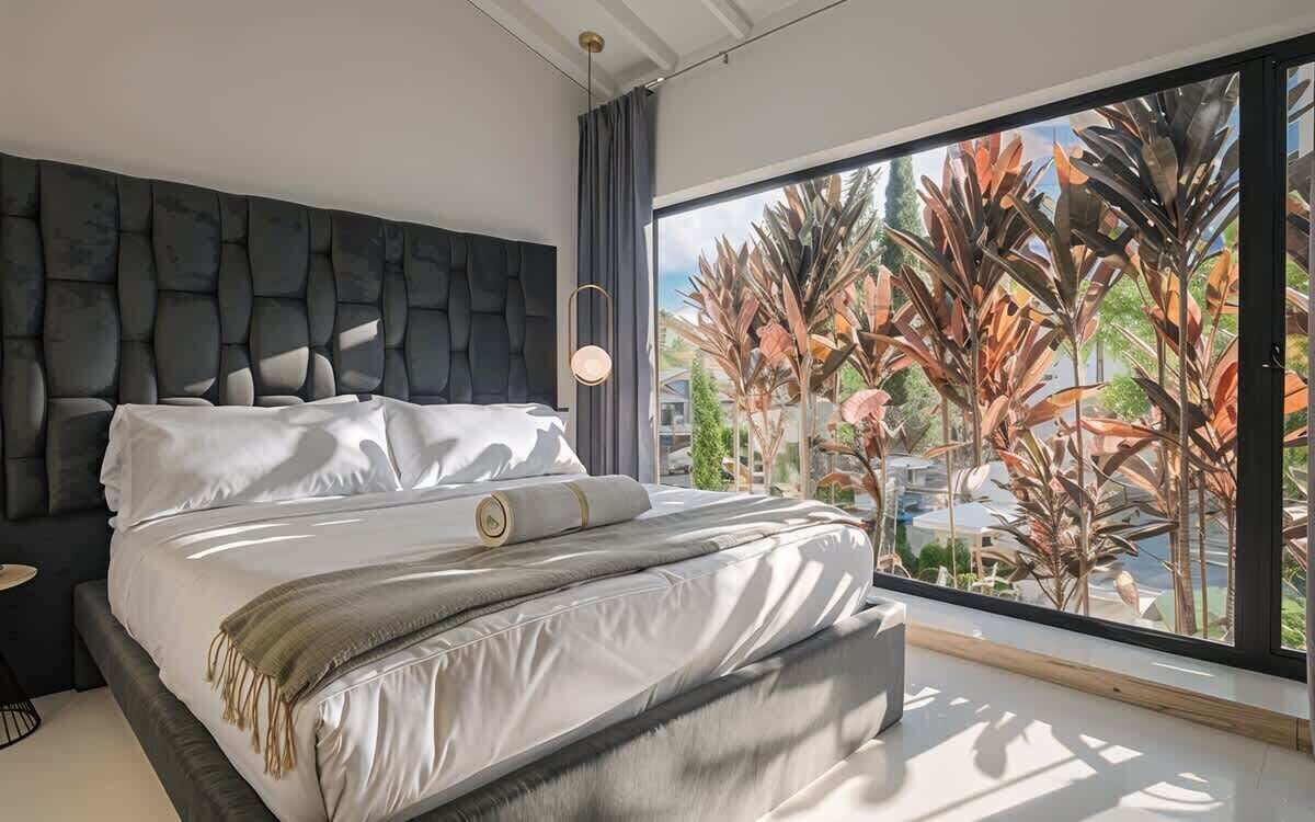 House, Multiple Beds, Pool Access, Pool View (Salma Villa) | 6 bedrooms, individually decorated, individually furnished, bed sheets