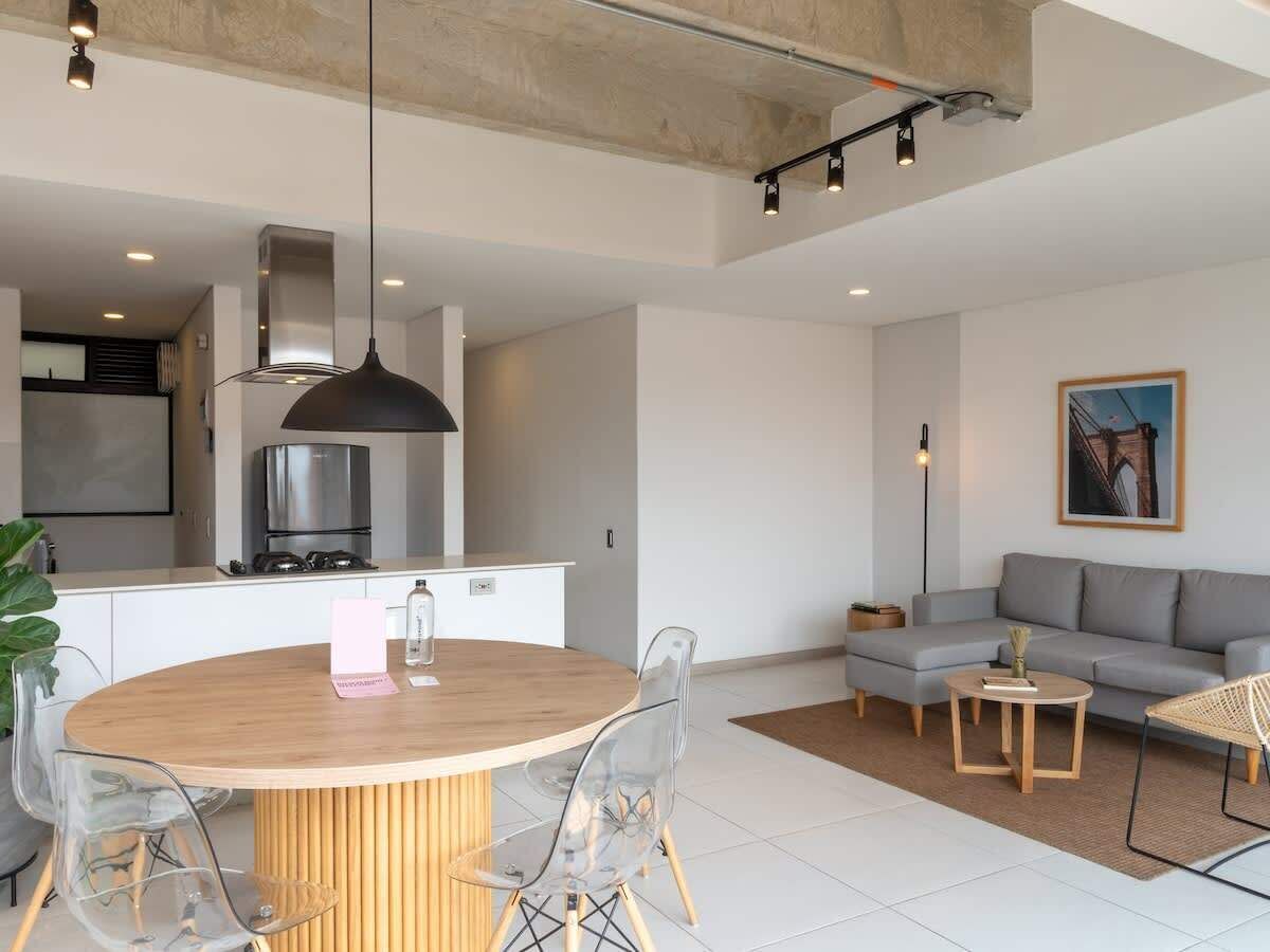 Apartment, Multiple Beds, Balcony, City View (Ekkos 701) | Interior