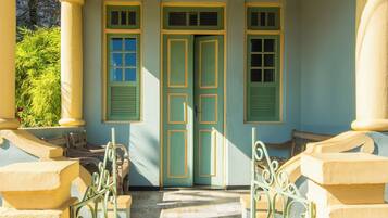 Fachada da propriedade