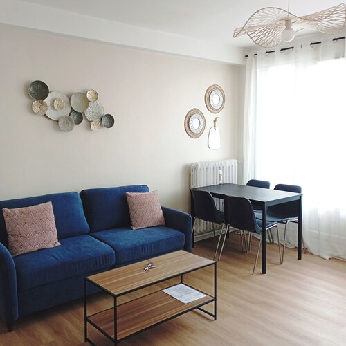 Dijon T4, 3 bedrooms, 6 pers - Cosy and bright apartment