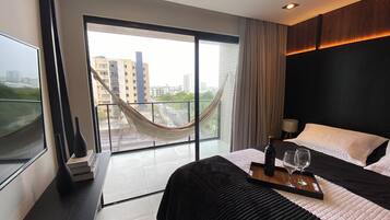 Design Apartment | 1 bedroom, laptop workspace, free WiFi, bed sheets